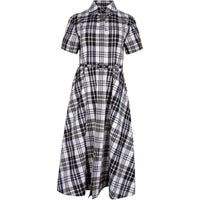 DIOR Short-Sleeved Dresses Women's Black/White