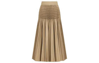 DIOR Casual Long Skirt Women's Khaki