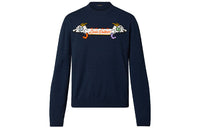 LOUIS VUITTON X Nigo Intarsia Jacquard Graphic Cashmere Crewneck