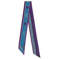 HERMES Silk Silk Scarves Women's Blue
