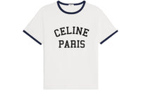 CELINE Paris Loose T-shirt In Cotton Jersey