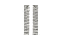 SAINT LAURENT Brass, Glass Earrings Women's