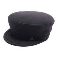 CHANEL Cotton Hats & Caps Women's Black