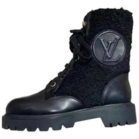 LOUIS VUITTON Territory Ankle Boots Women's Black