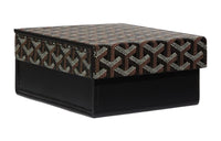 GOYARD Canvas Storage Box Men's Black