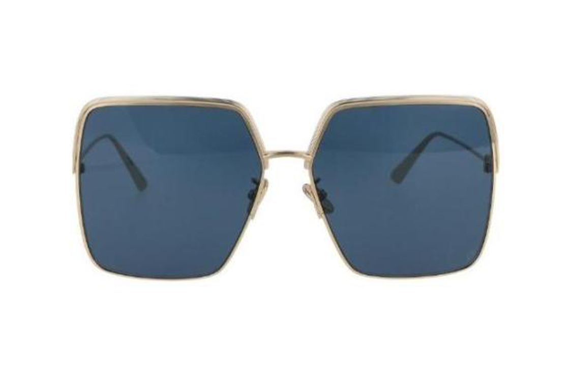 DIOR - Irregular Shape Sunglasses Women's Gold