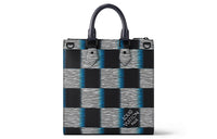 LOUIS VUITTON Leather Shoulder Bag, Crossbody Bag, Handbag Men's Blue Moon