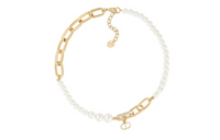 DIOR Metal Necklaces Women's Gold