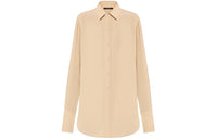 LOUIS VUITTON Rounded Hem Silk Shirt