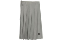 MIU MIU Casual Long Skirts Women's Gray