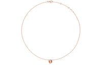 DIOR 18K Rose Gold Necklaces Women's