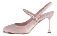 MIU MIU Slim Heel High Heels 8.5cm Women's Pink
