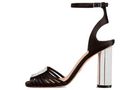 DIOR One-Strap Sandals 10cm Women's Black