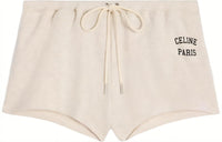 CELINE Casual Shorts Women's Cream