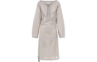 MIU MIU SS23 Long Sleeved Dress Women's Gray