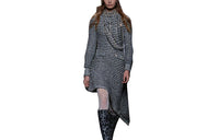 CHANEL 23 Fall And Winter Long-Sleeved Dresses Women's Multicolor
