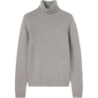 Loro Piana FW24 Cashmere Sweater Women's Light Gray