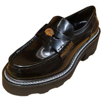 LOUIS VUITTON Loafers Women's Black