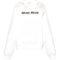 MIU MIU Sweatshirt Women's White