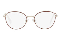 MIU MIU Eyeglass Frames Unisex Red