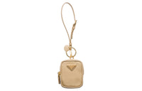 PRADA Re-Edition Recycled Nylon Clutch Mini Women's Camel
