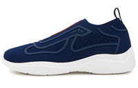 PRADA Low Top Sports Casual Shoes Men's Blue White