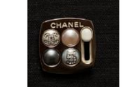 CHANEL Brooches Women's Black