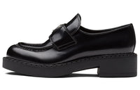 PRADA Leather Loafers 'Black' Women's