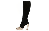 MIU MIU Knee-high Boots Women's Black