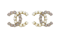 CHANEL Crystal Brooch