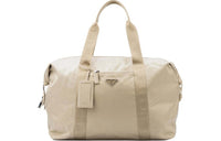 PRADA Nylon Travel Bag Men's Khaki