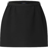 LOUIS VUITTON Double Zipper Mini Skirt