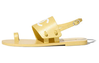 CHANEL Strap Sandals Women's Yellow