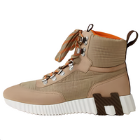 HERMES Climb High-Top Casual Shoes 4cm Women's Beige