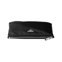 PRADA Athletic Equipment Towel Bag Recycled Nylon Unisex Black