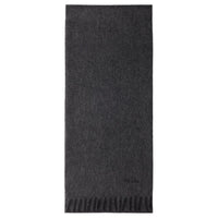 PRADA Logo embroidered Cashmere Scarf