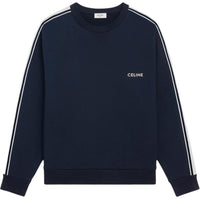 CELINE Loose Sweatshirt In Cotton Fleece
