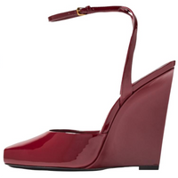SAINT LAURENT One Strap Sandals 11cm Women's Red