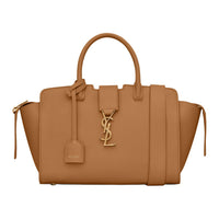 SAINT LAURENT Grained Leather Shoulder Bag Crossbody Bag Handbag Women's Brown
