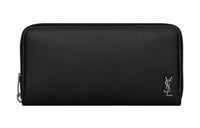SAINT LAURENT Calfskin Wallet Small Size Men's Black