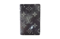 LOUIS VUITTON Pocket Organizer Monogram Galaxy Black Multicolor