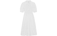 CELINE FW21 Long Sleeved Dress Women's White