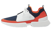 HERMES Expert Wear-Resistant Low-Top Casual Shoes Men's Blue Orange White