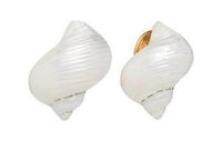 PRADA 925 Sterling Silver Earrings Women's White