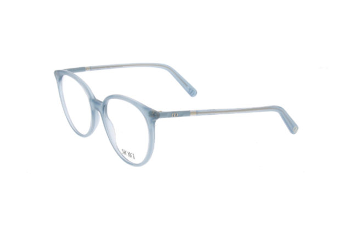 DIOR - Round Eyeglass Frames Women's Blue