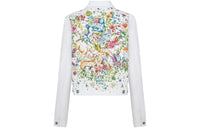 DIOR FW22 Denim Jacket Women's White