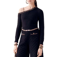 CHANEL FW23 Knitwear Women's Black