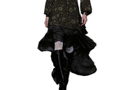 CHANEL Casual Long Skirts Women's Black