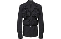 PRADA SS24 Jackets Coats Men's Blue