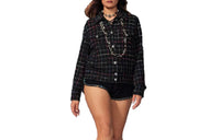 CHANEL Jackets Coats Women's Black
